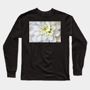 White dahlia Long Sleeve T-Shirt